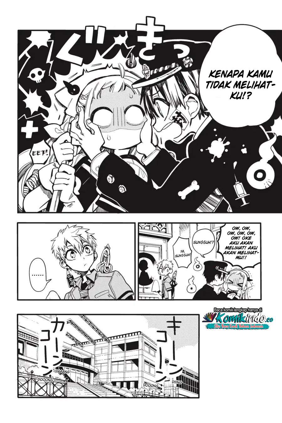 Jibaku Shounen Hanako-kun Chapter 15 Bahasa Indonesia